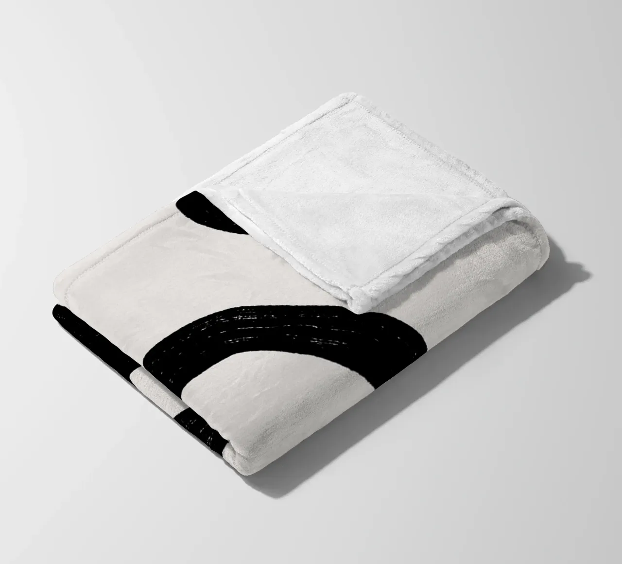 Abstract black lines coperta in pile da BAINAI