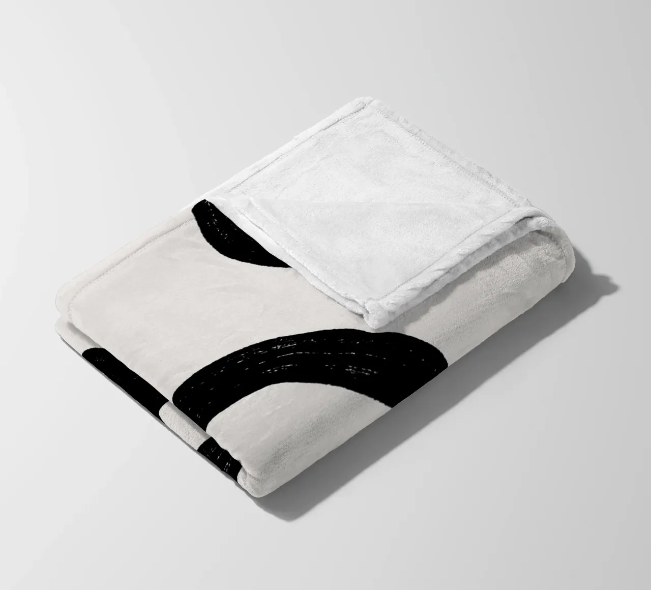 Abstract black lines coperta in pile da BAINAI
