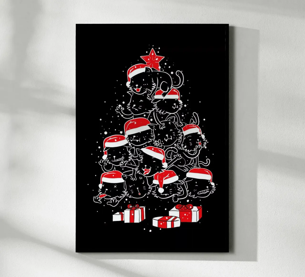 Pile Of Xmas Cats carta hahnemühle da Tobe Fonseca