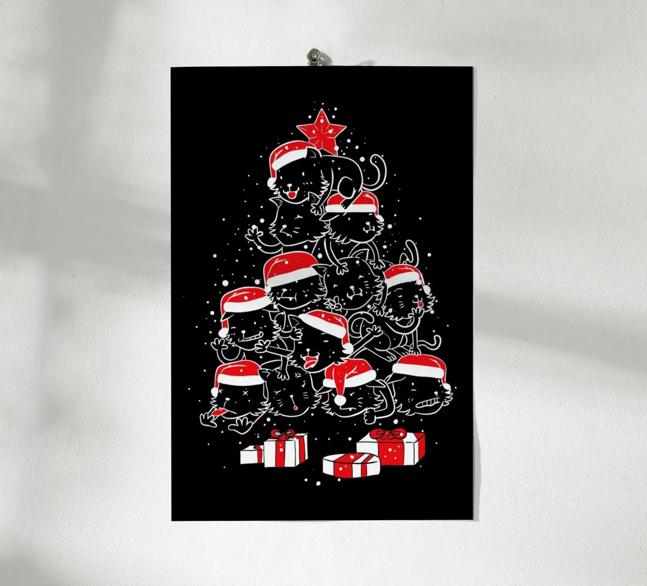 Pile Of Xmas Cats carta hahnemühle da Tobe Fonseca