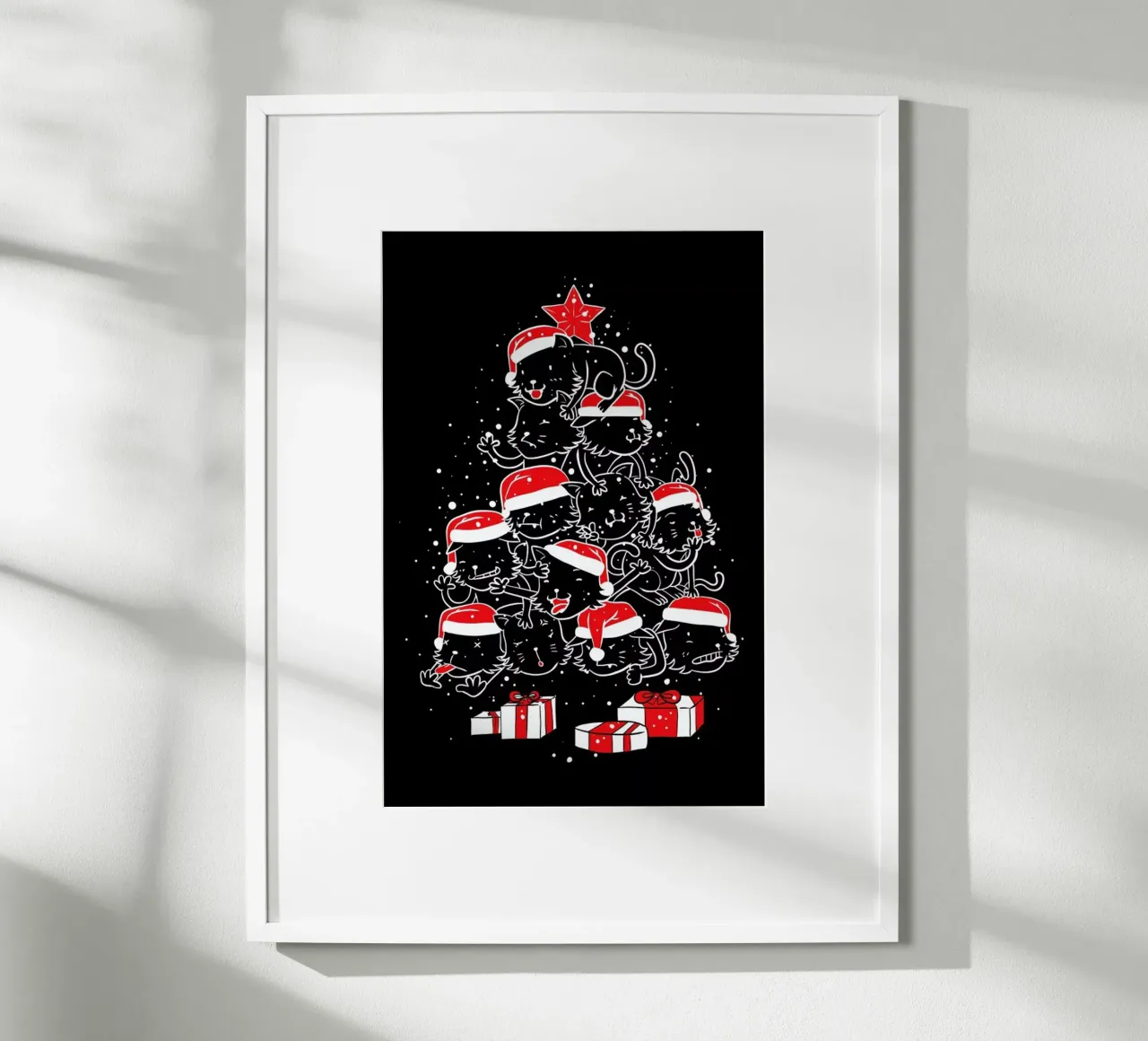 Pile Of Xmas Cats carta hahnemühle da Tobe Fonseca
