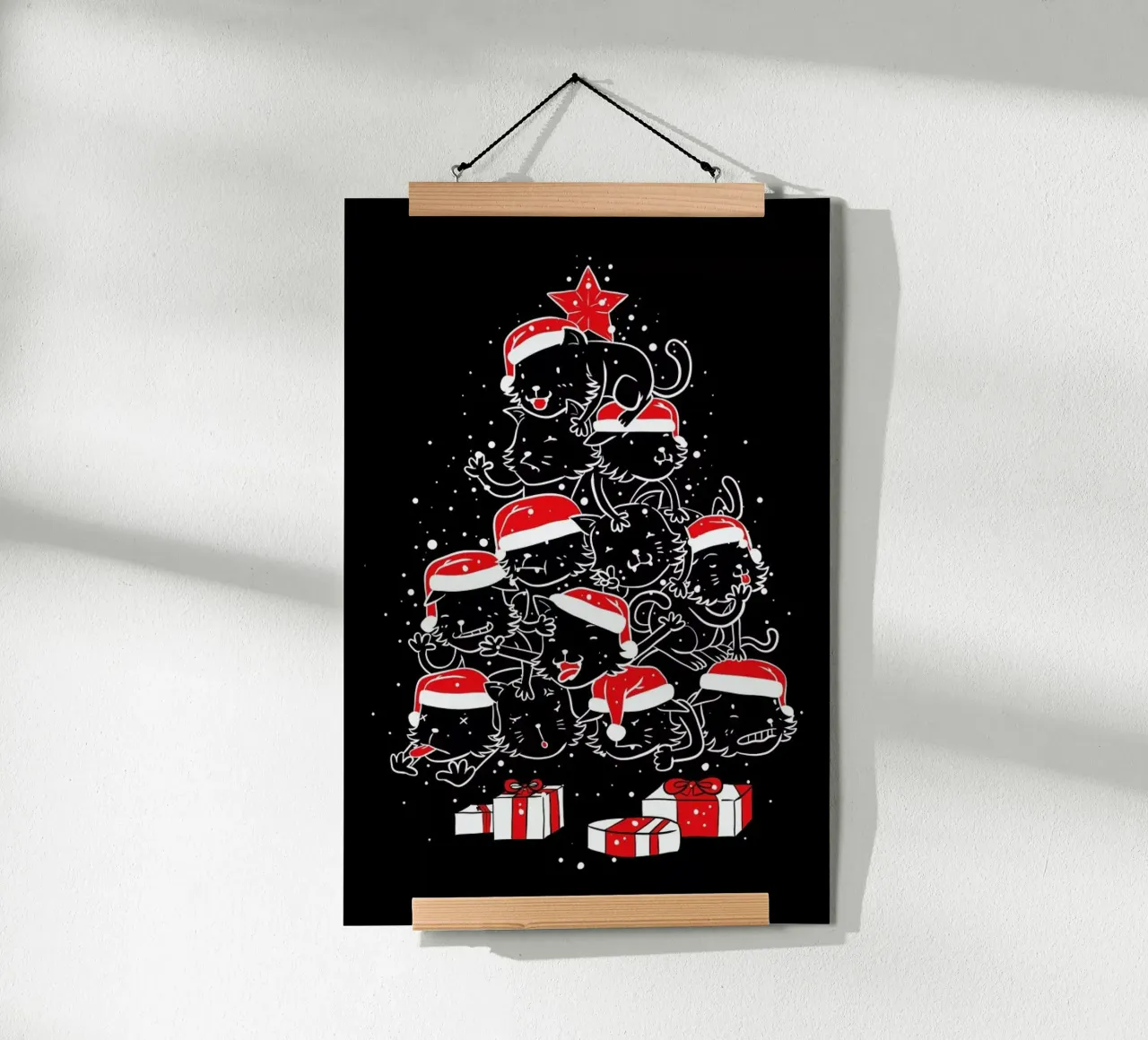 Pile Of Xmas Cats carta hahnemühle da Tobe Fonseca