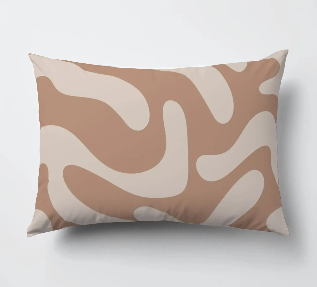 Abstract Mocha Tiger cuscino da BAINAI