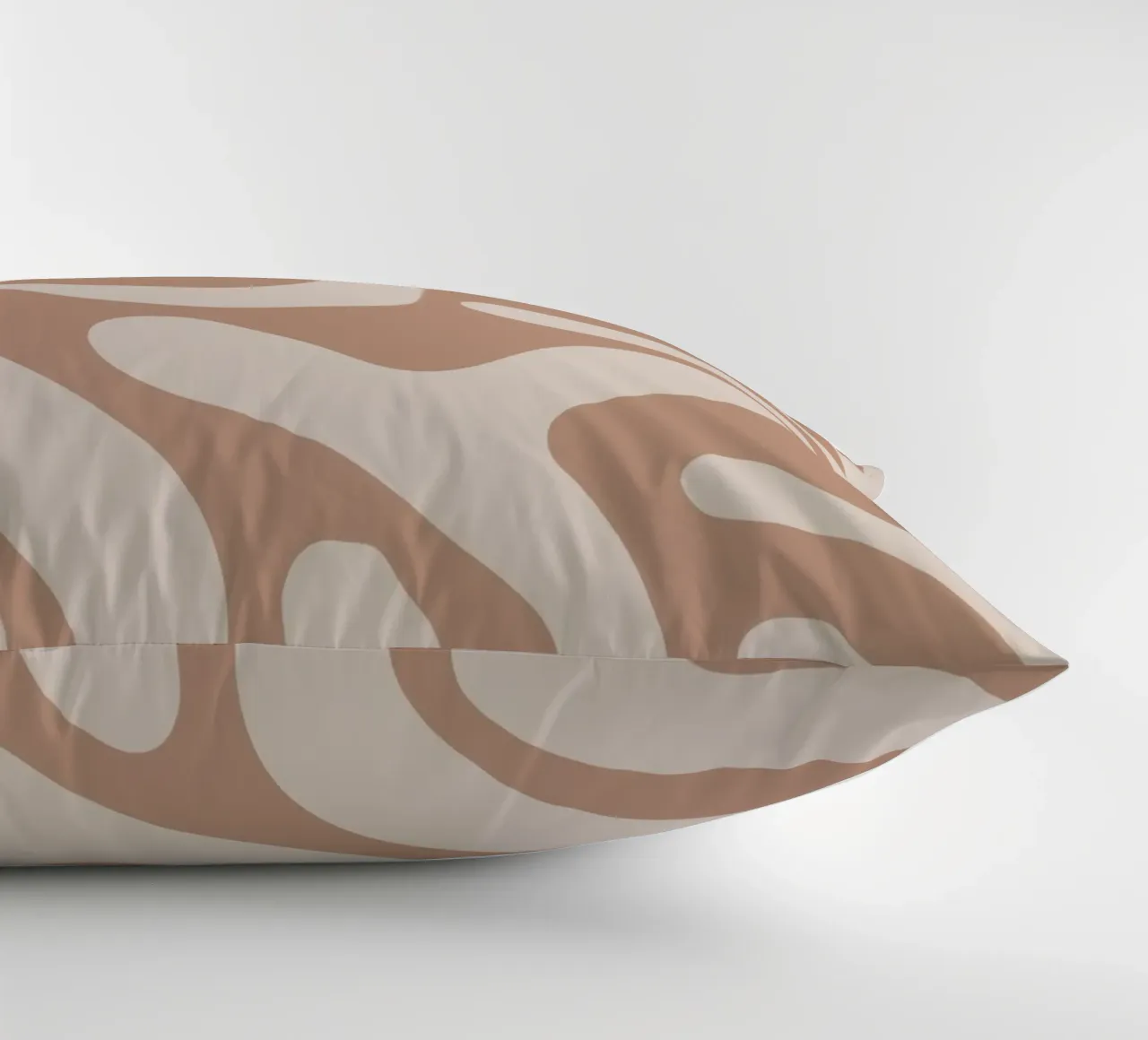 Abstract Mocha Tiger cuscino da BAINAI