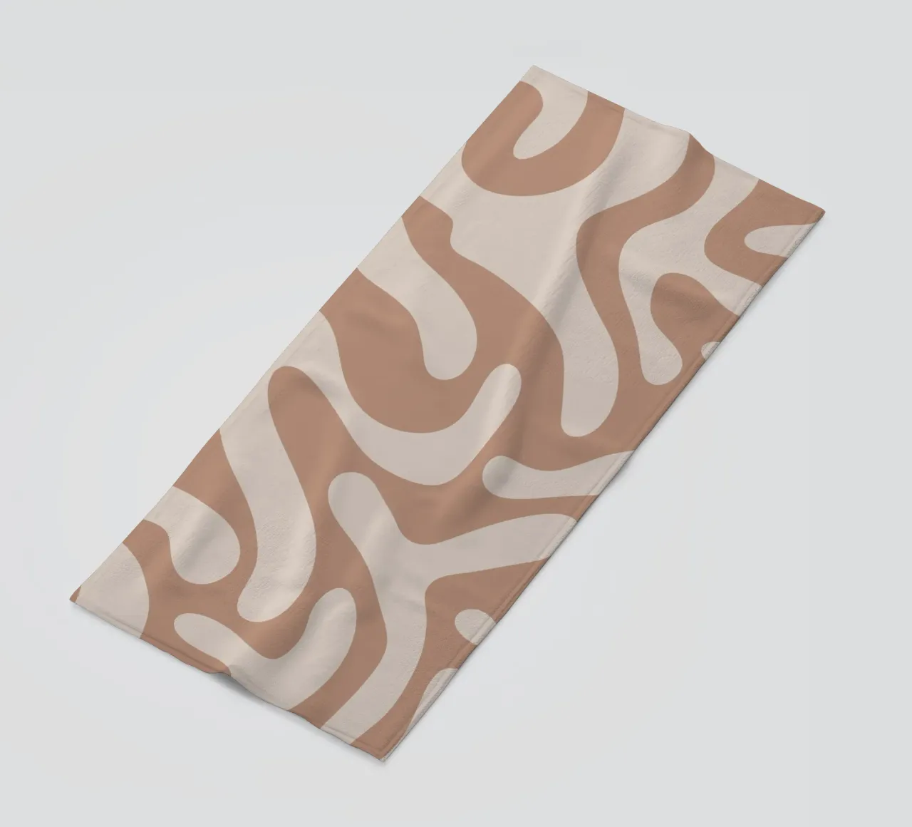 Abstract Mocha Tiger telo mare da BAINAI
