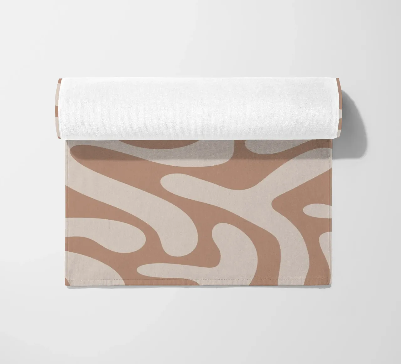 Abstract Mocha Tiger telo mare da BAINAI