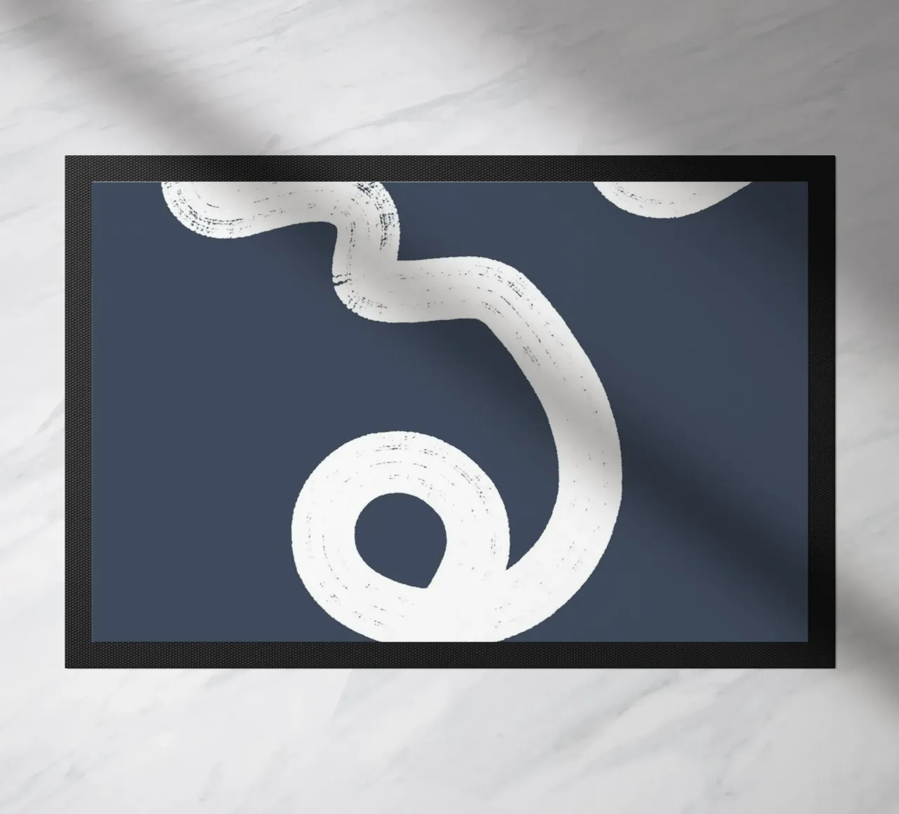 Abstract indigo lines zerbino da BAINAI