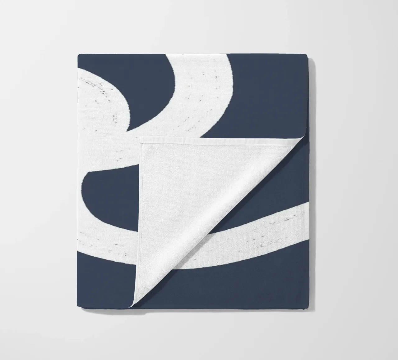 Abstract indigo lines telo mare da BAINAI
