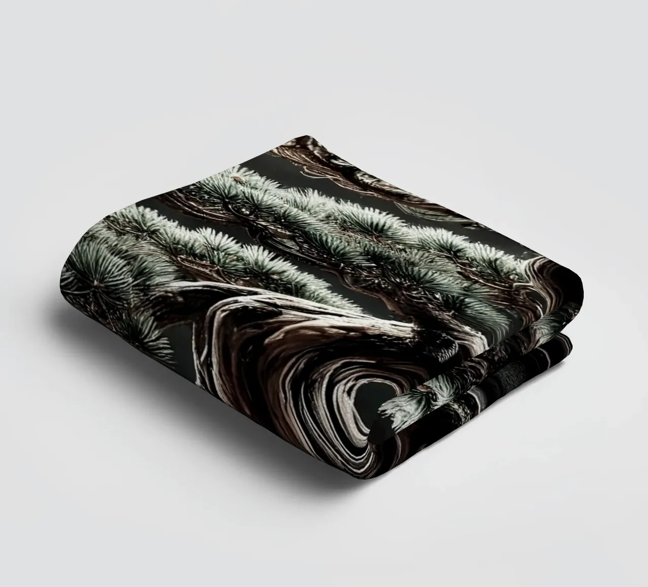Pine bonsai - a symbol of stability and tranquillity towel by scHio