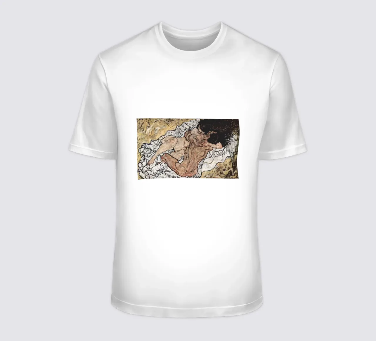 Egon schiele - L'abbraccio t-shirt da Timeless Artworks