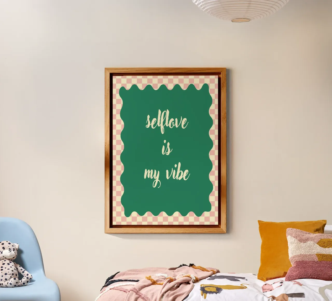 Selflove is my vibe alluminio dibond da Poster Print Studio