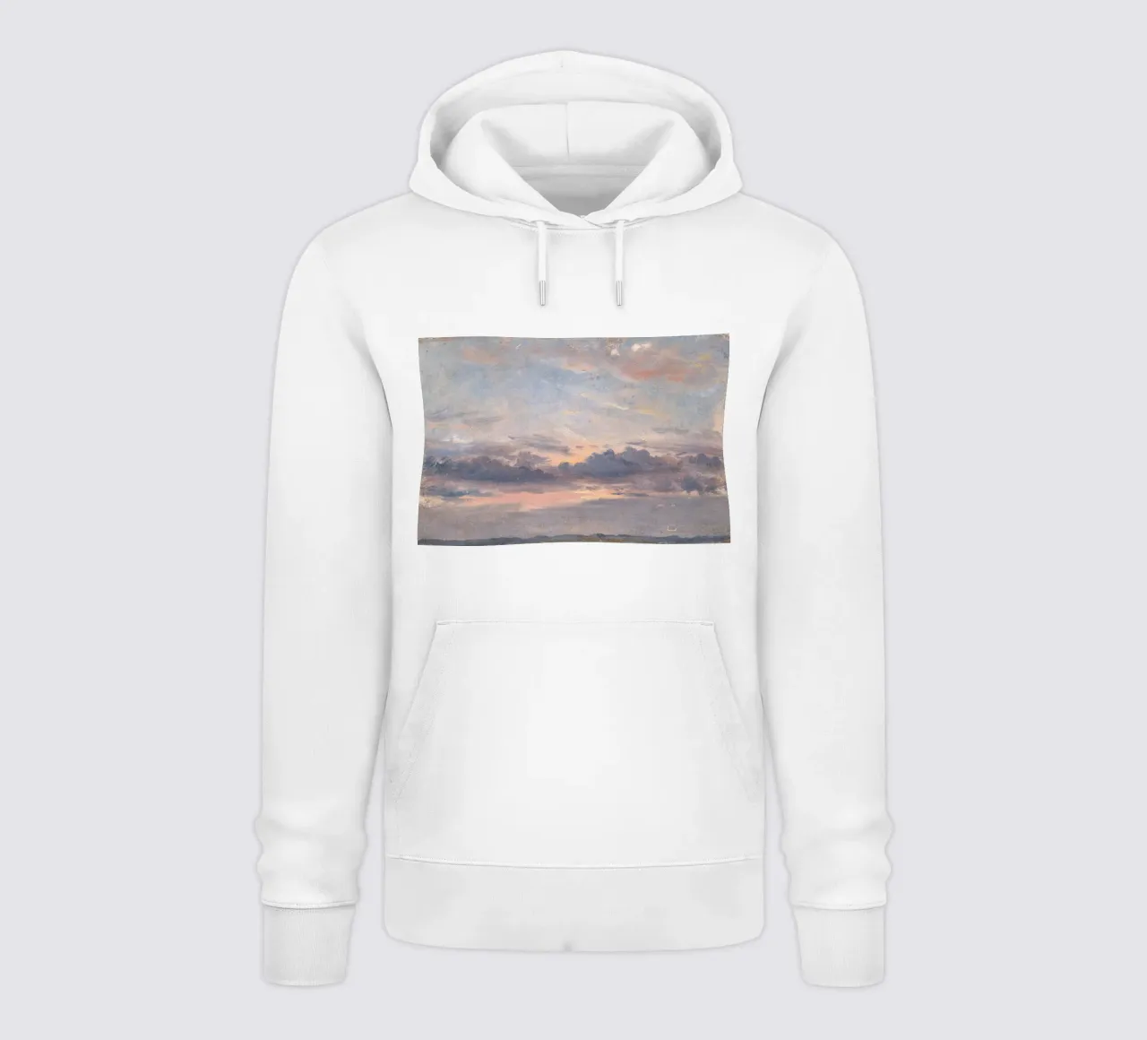 john constable - A Cloud Study hoodie by Timeless Artworks
