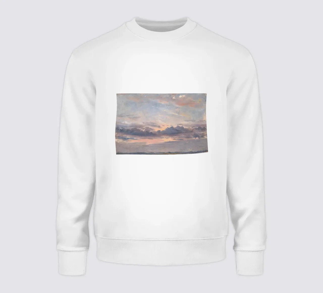 john constable - A Cloud Study sweatshirt by Timeless Artworks