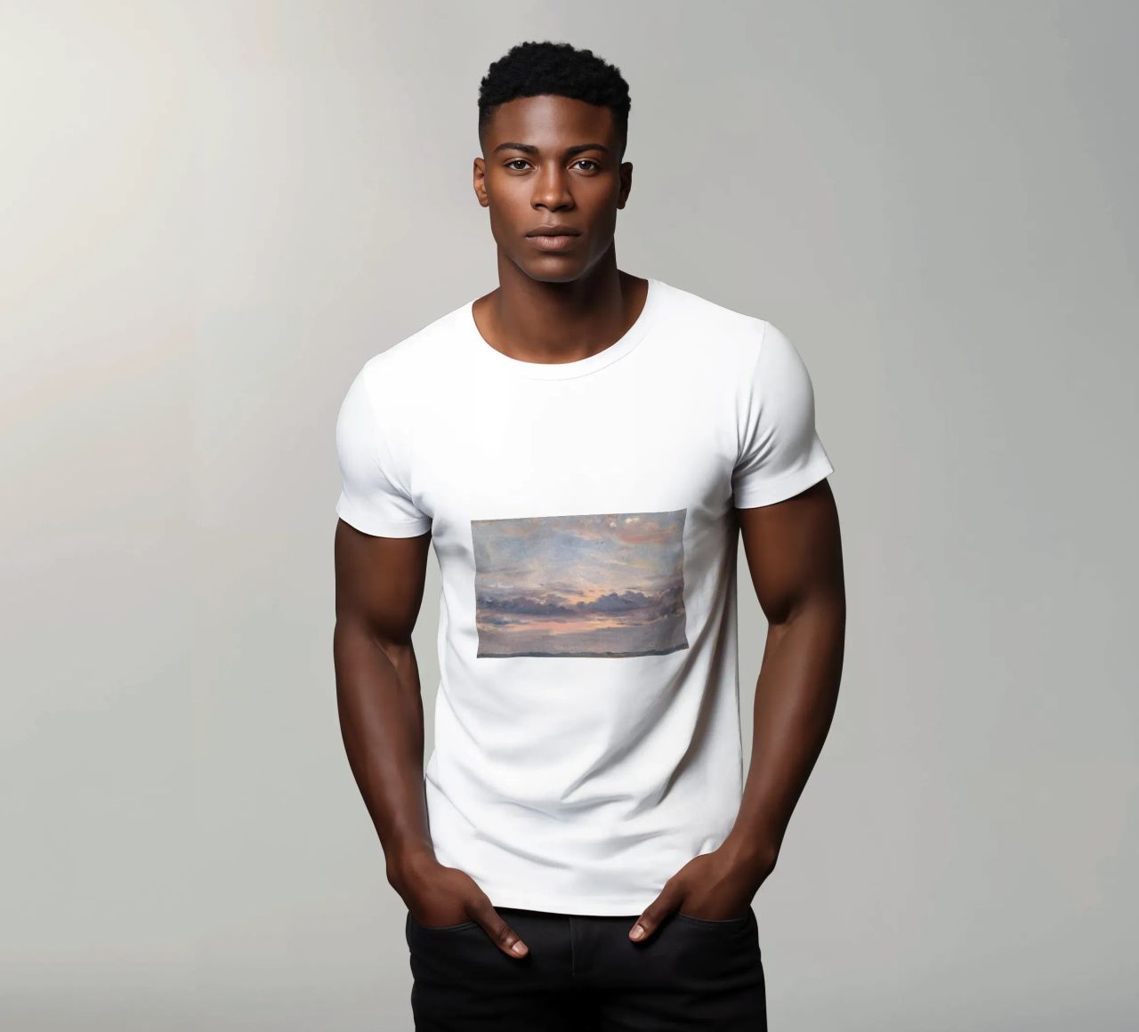 john constable - Un estudio sobre las nubes camiseta de Timeless Artworks