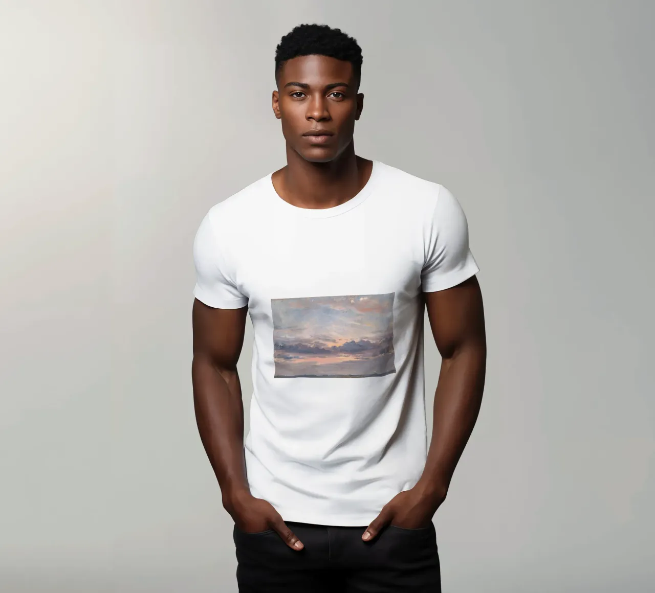 john constable - A Cloud Study t-shirt by Timeless Artworks