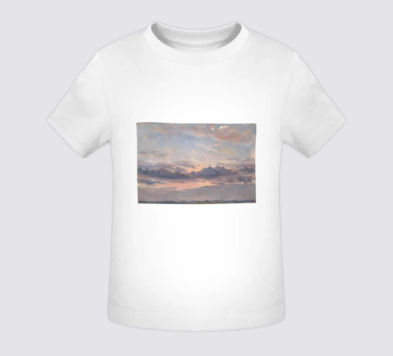 john constable - Un estudio sobre las nubes camiseta de bebé de Timeless Artworks