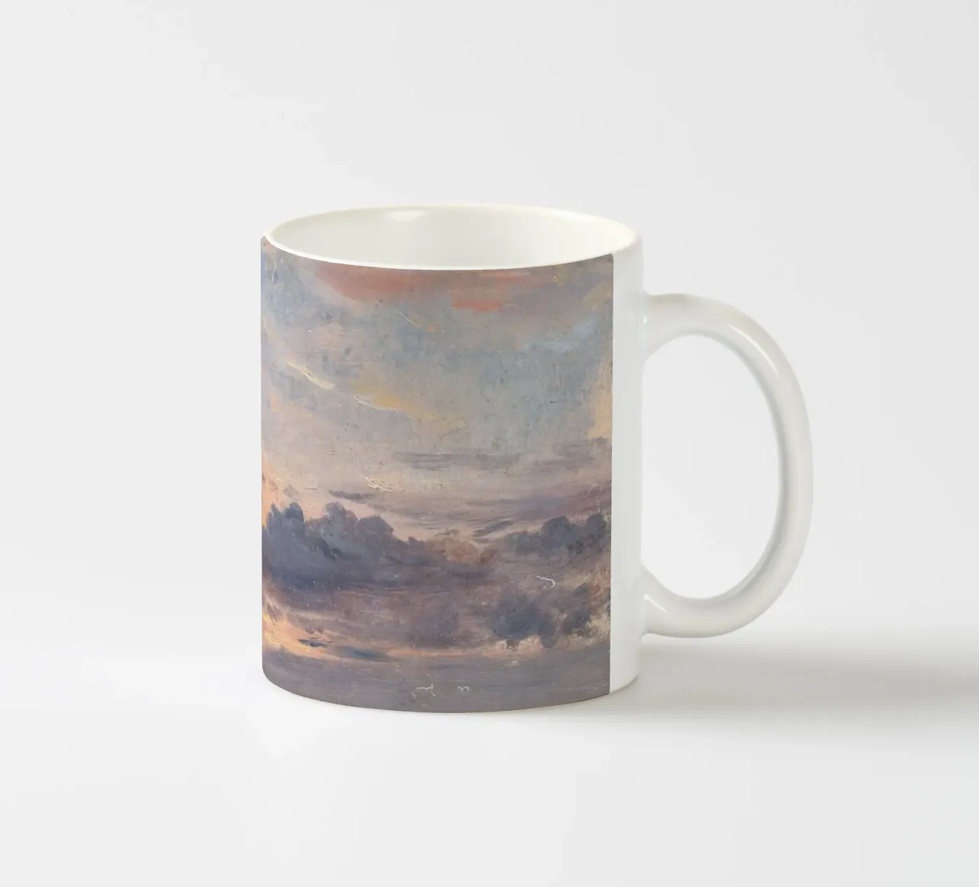 john constable - A Cloud Study Keramik Tasse von Timeless Artworks