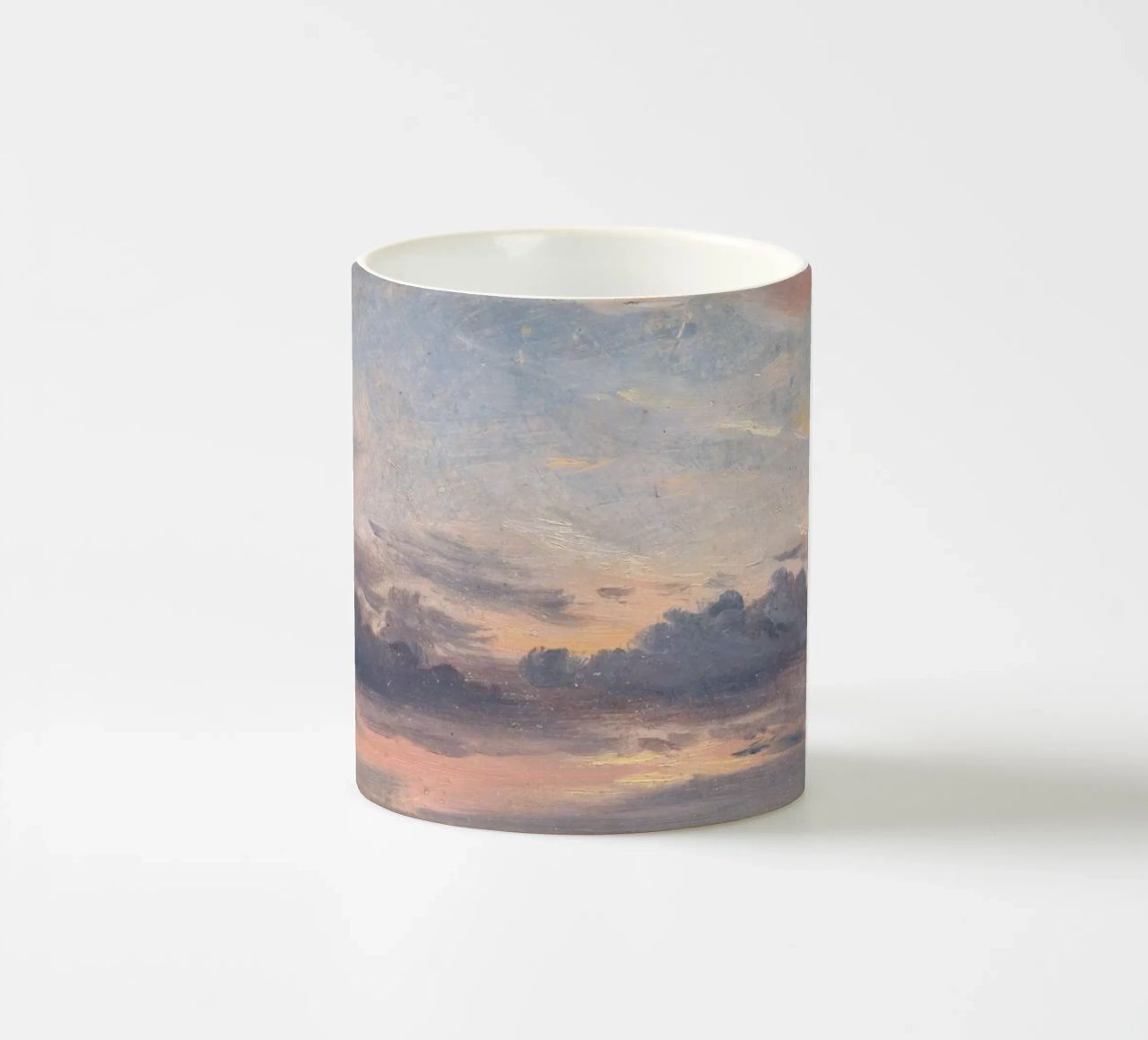 john constable - Un estudio sobre las nubes taza de cerámica de Timeless Artworks