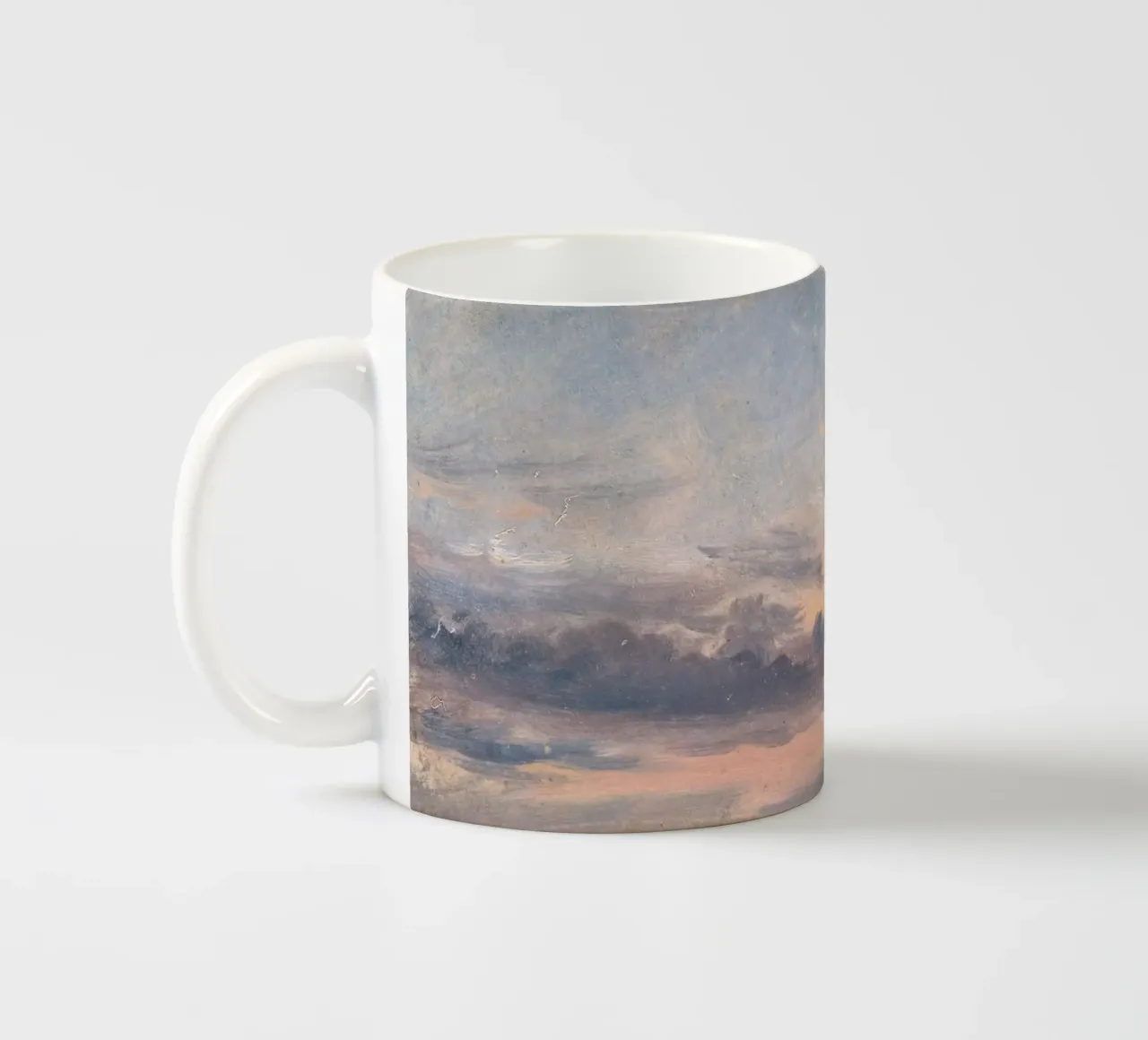 john constable - Eine Wolkenstudie Keramik Tasse von Timeless Artworks