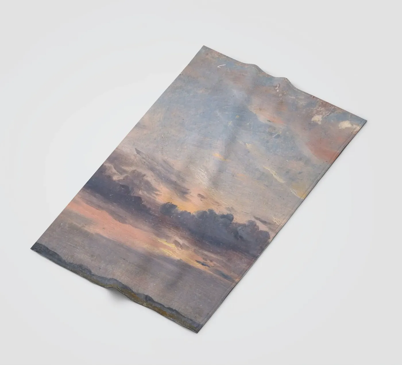 john constable - Eine Wolkenstudie Fleecedecke von Timeless Artworks