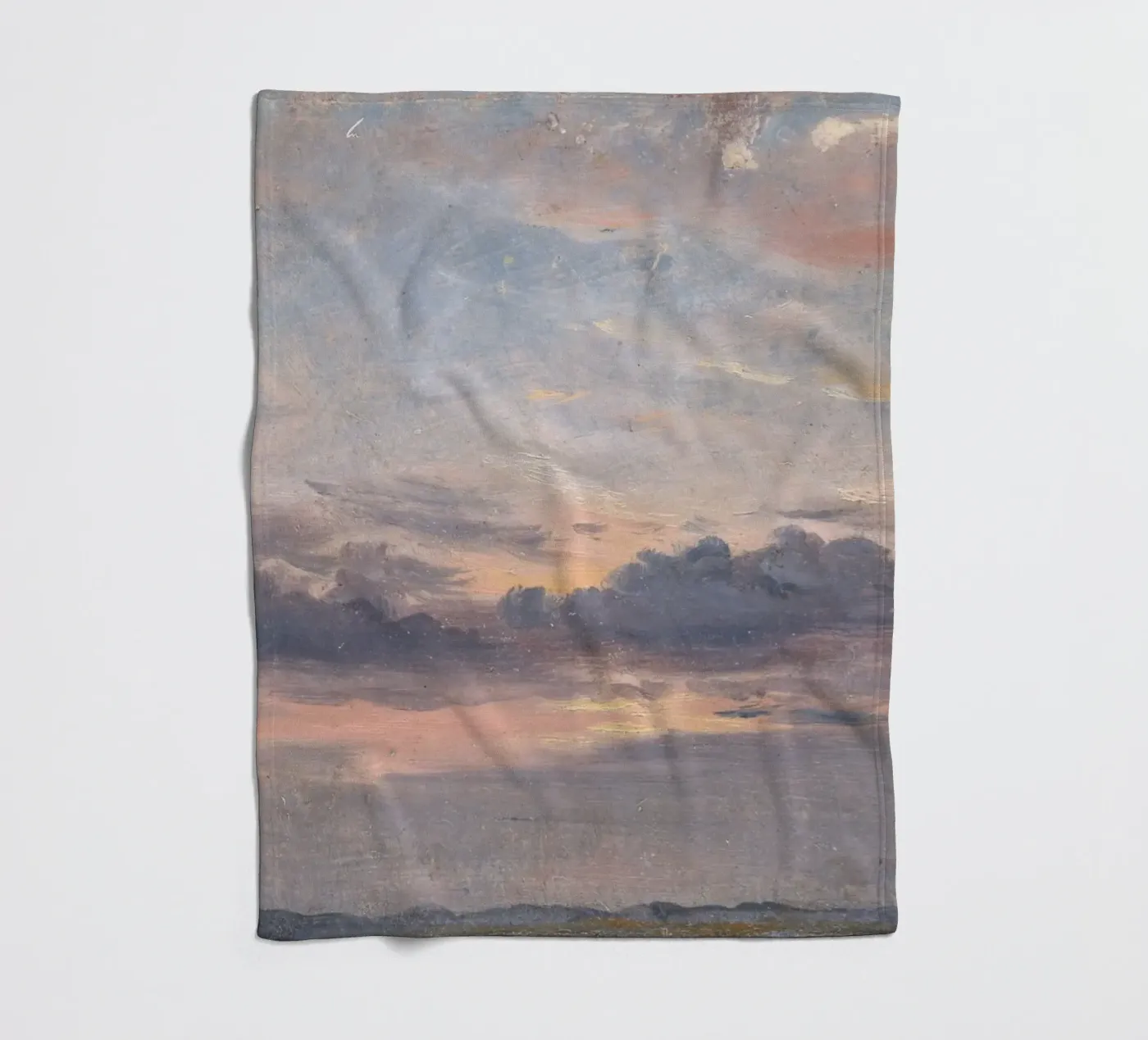 john constable - Eine Wolkenstudie Fleecedecke von Timeless Artworks