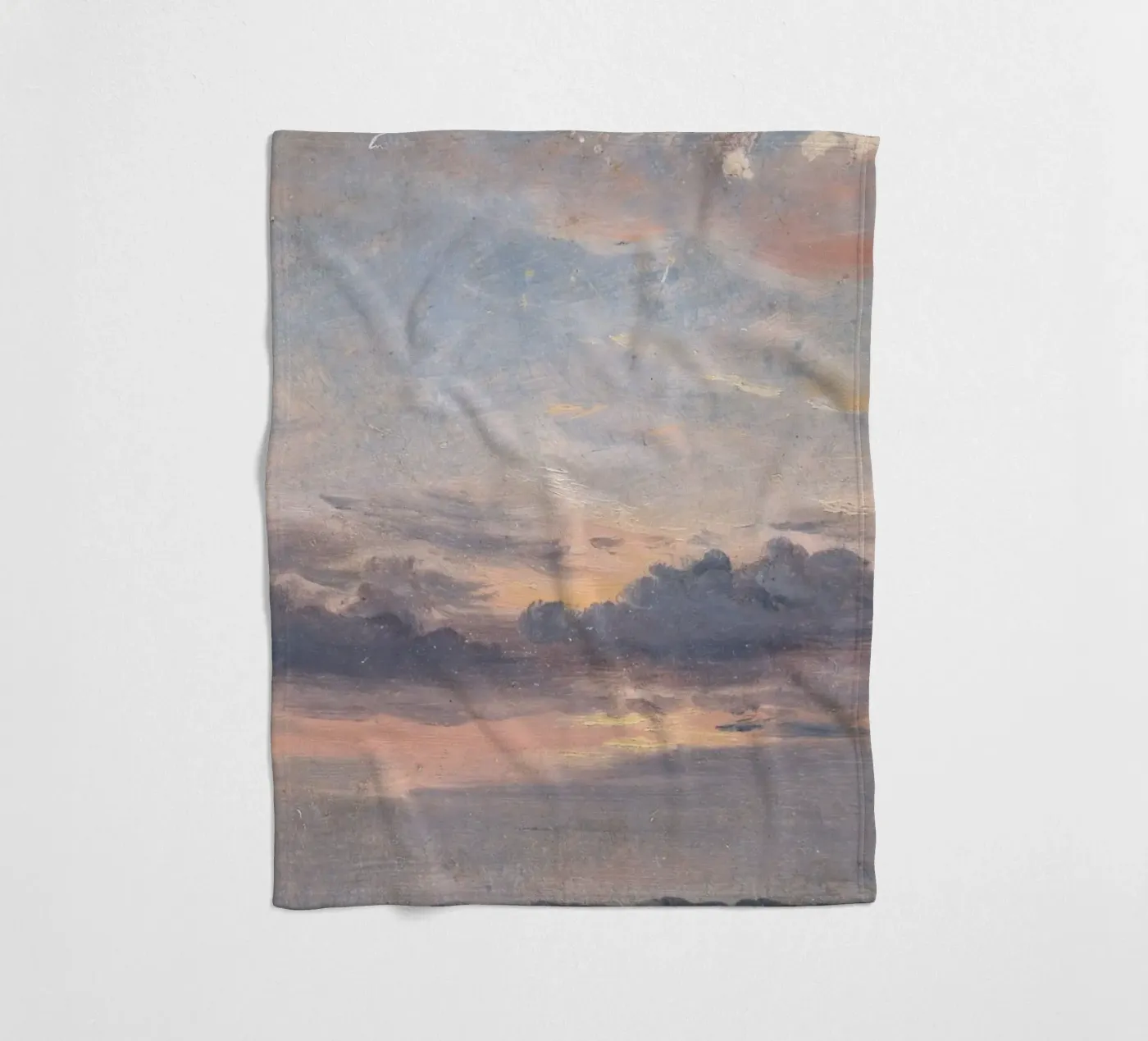 john constable - Eine Wolkenstudie Fleecedecke von Timeless Artworks
