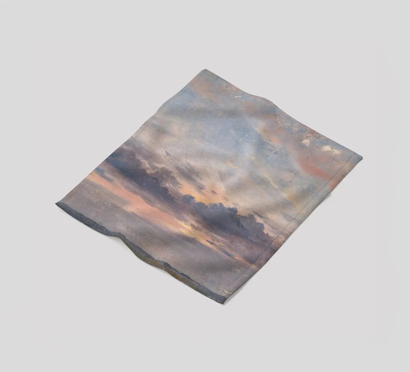 john constable - Eine Wolkenstudie Fleecedecke von Timeless Artworks