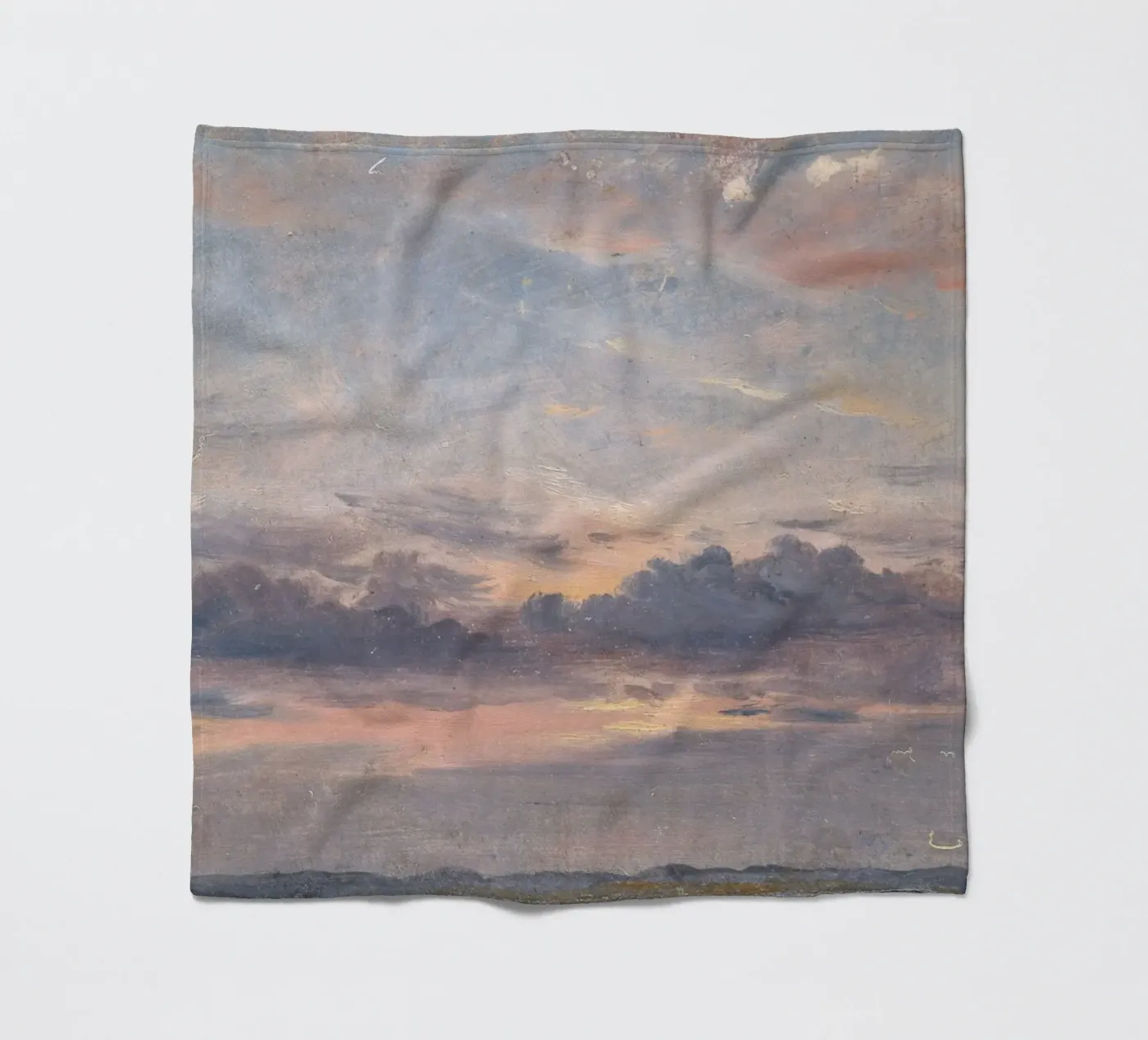 john constable - Eine Wolkenstudie Fleecedecke von Timeless Artworks