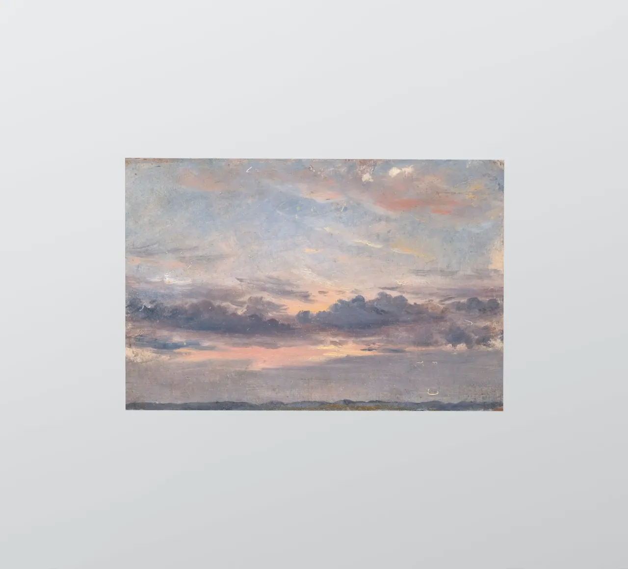 john constable - A Cloud Study sticker by Timeless Artworks