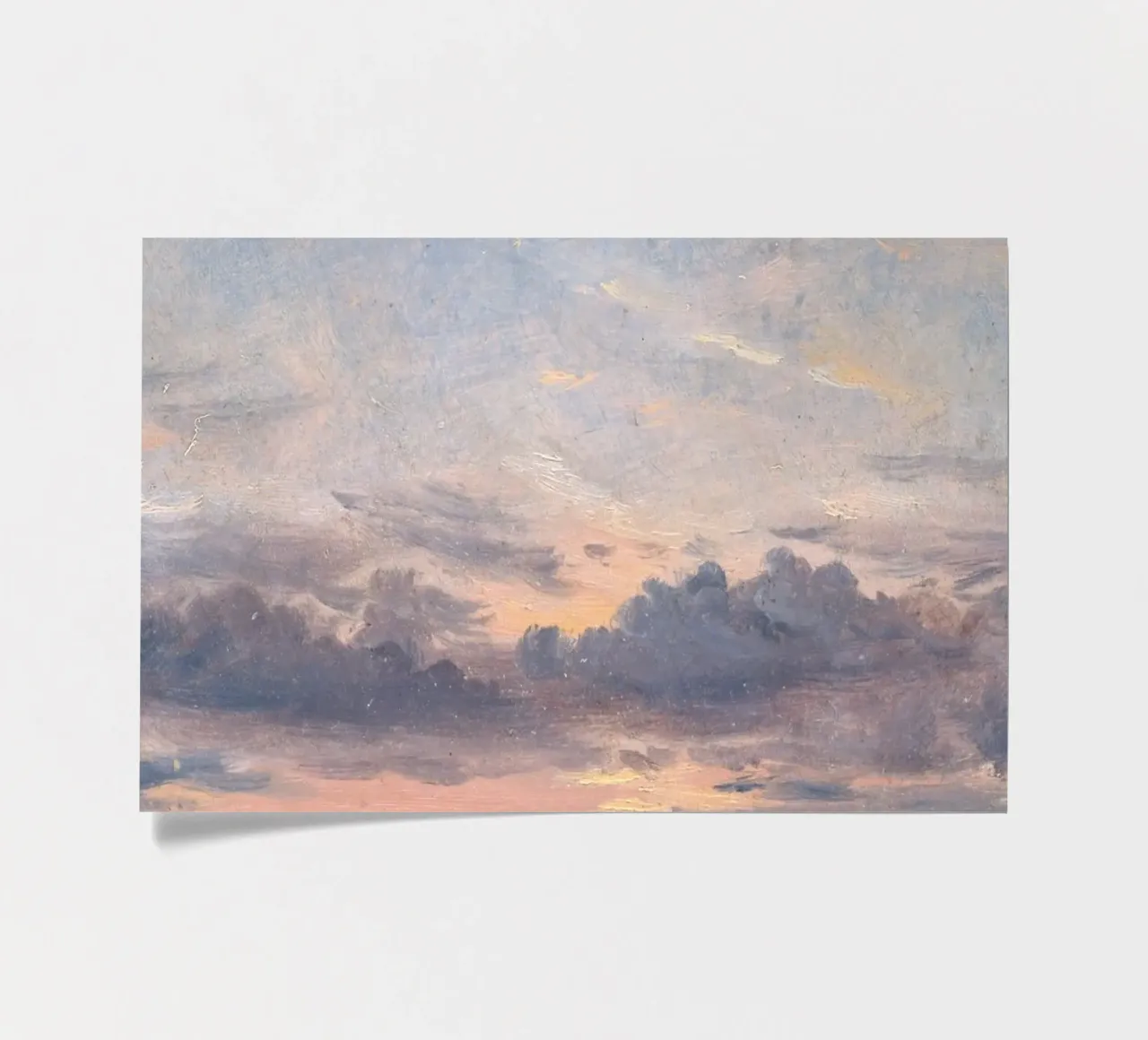 john constable - A Cloud Study sticker sheet by Timeless Artworks
