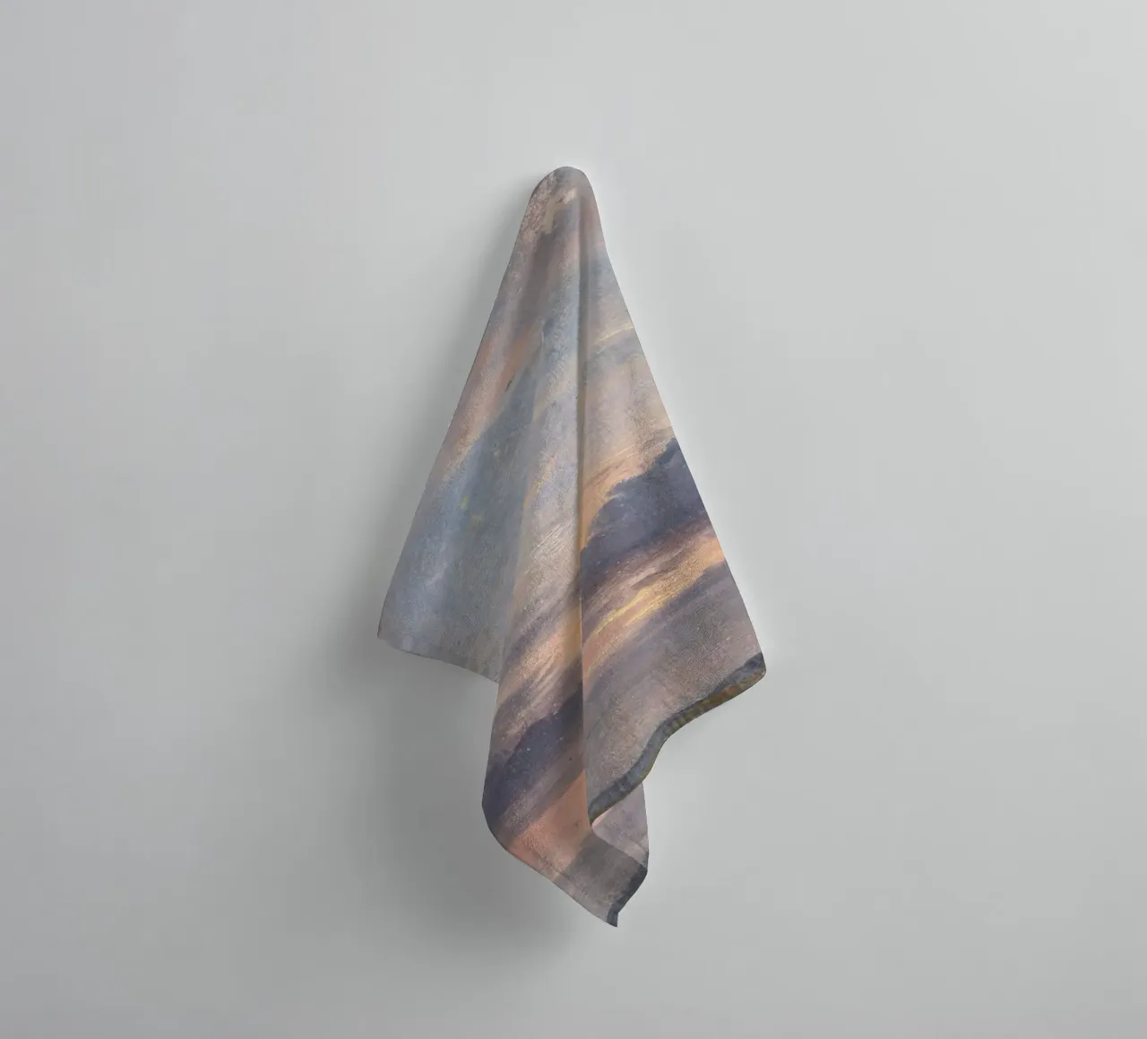 john constable - A Cloud Study towel by Timeless Artworks