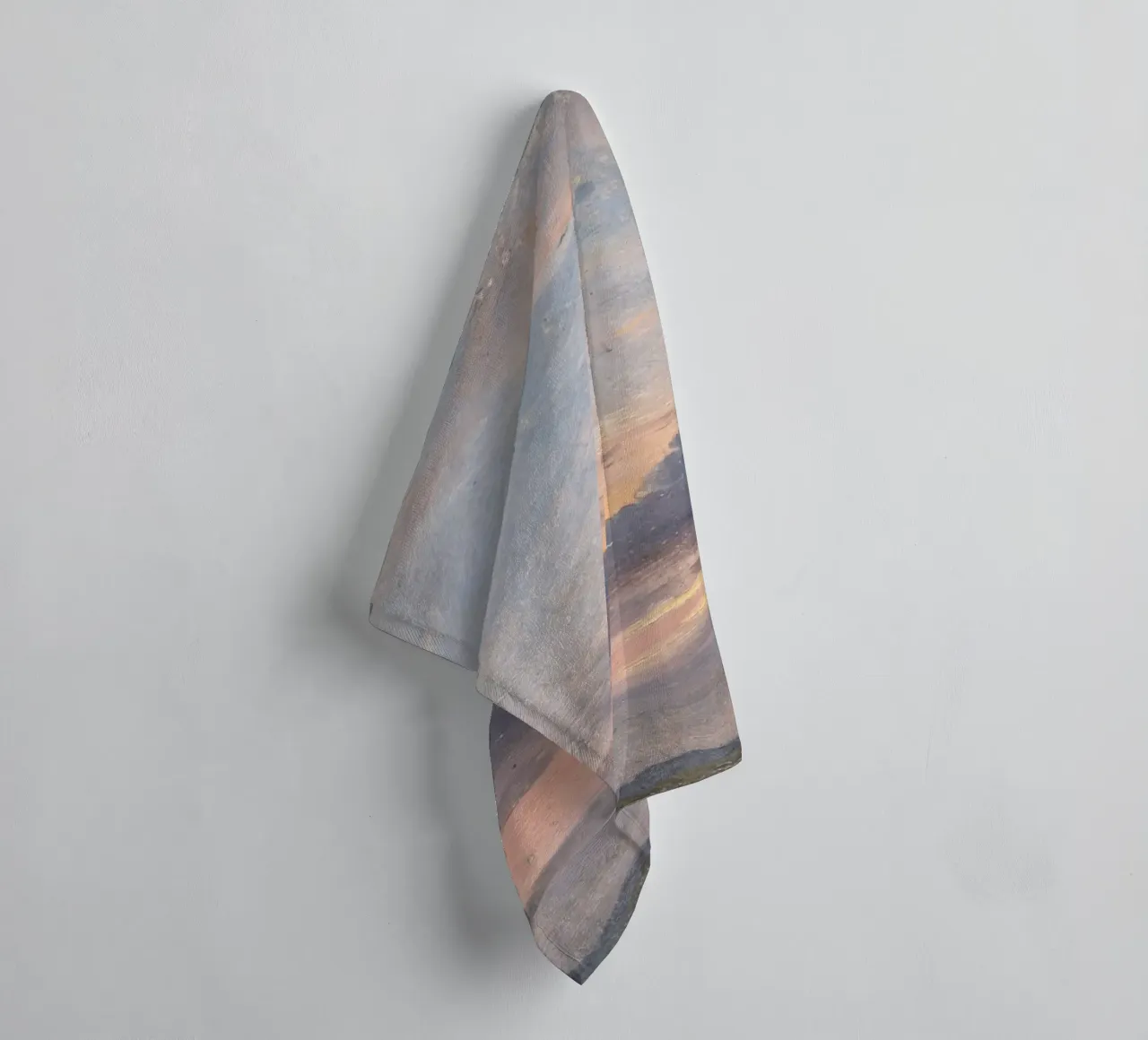 john constable - A Cloud Study towel by Timeless Artworks