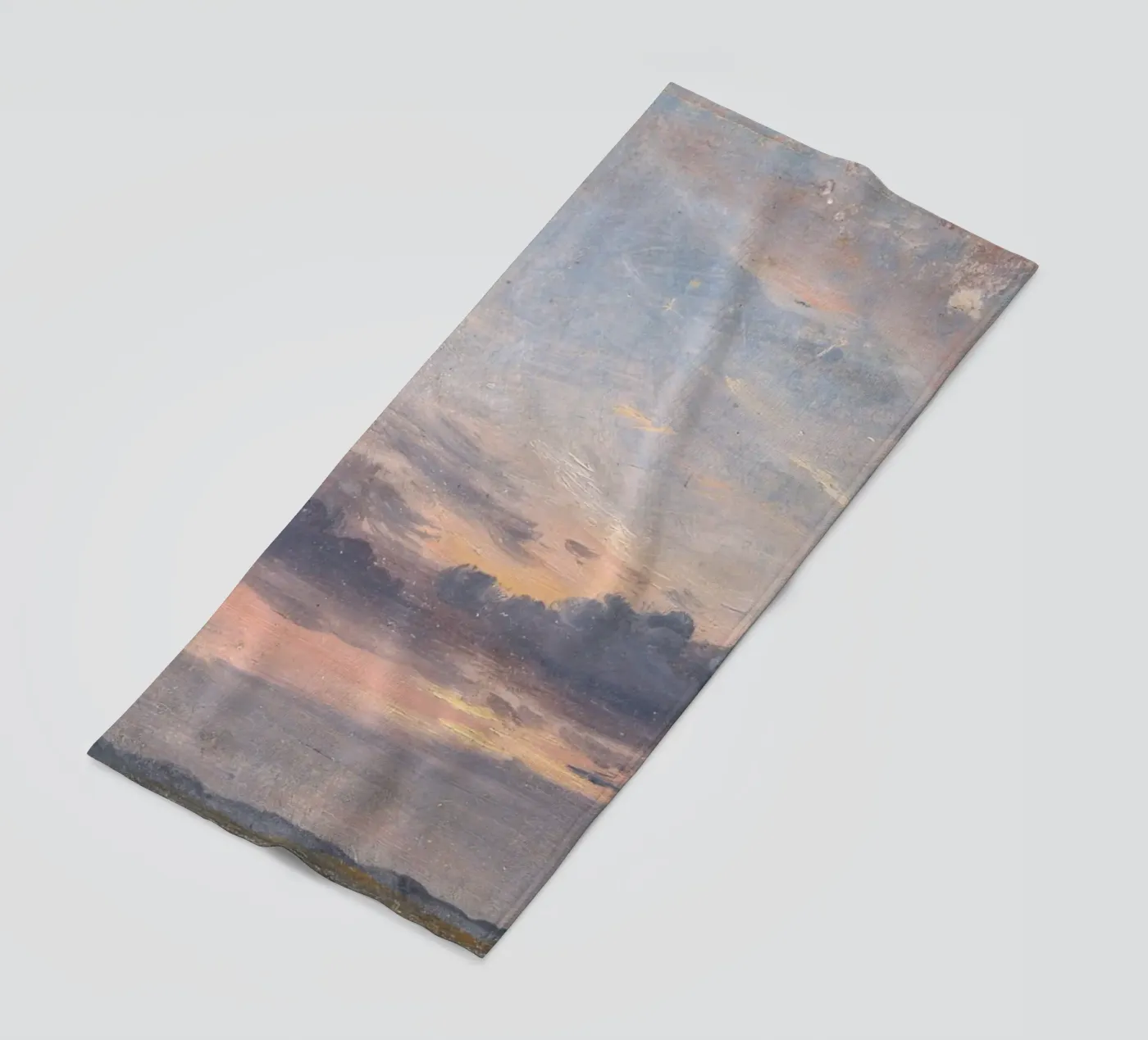 john constable - A Cloud Study Strandtuch von Timeless Artworks