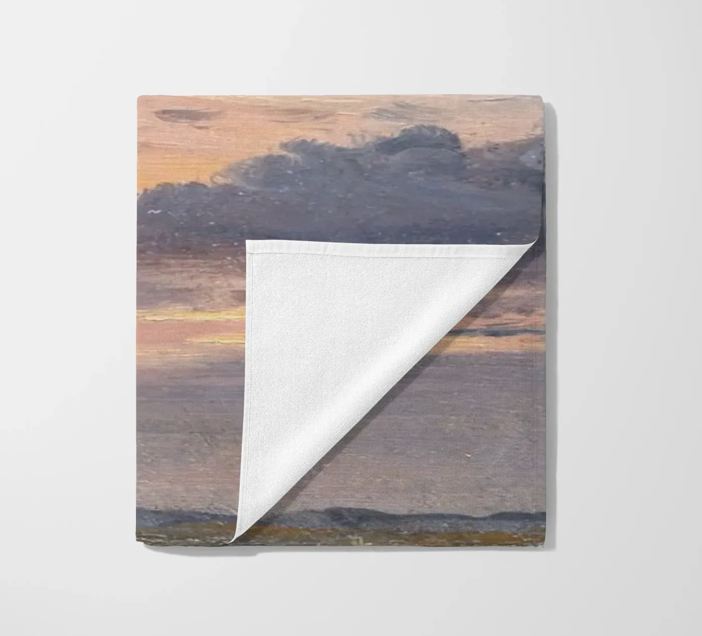 john constable - A Cloud Study Strandtuch von Timeless Artworks