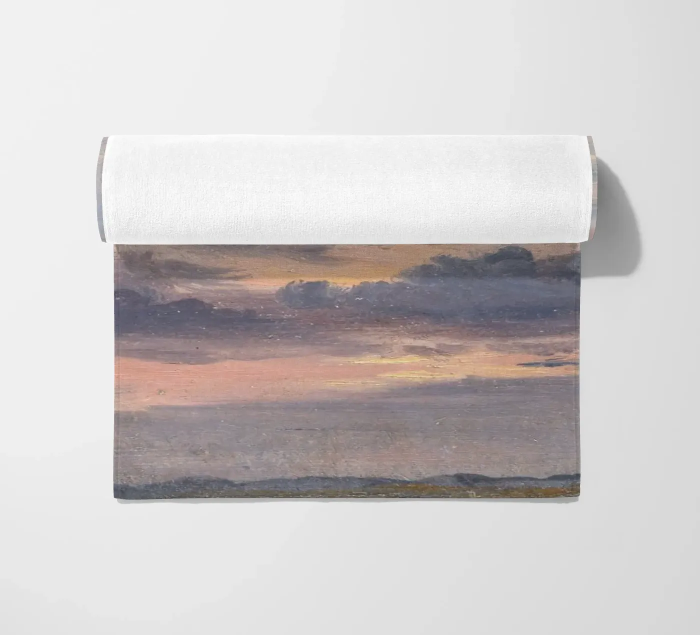 john constable - A Cloud Study Strandtuch von Timeless Artworks