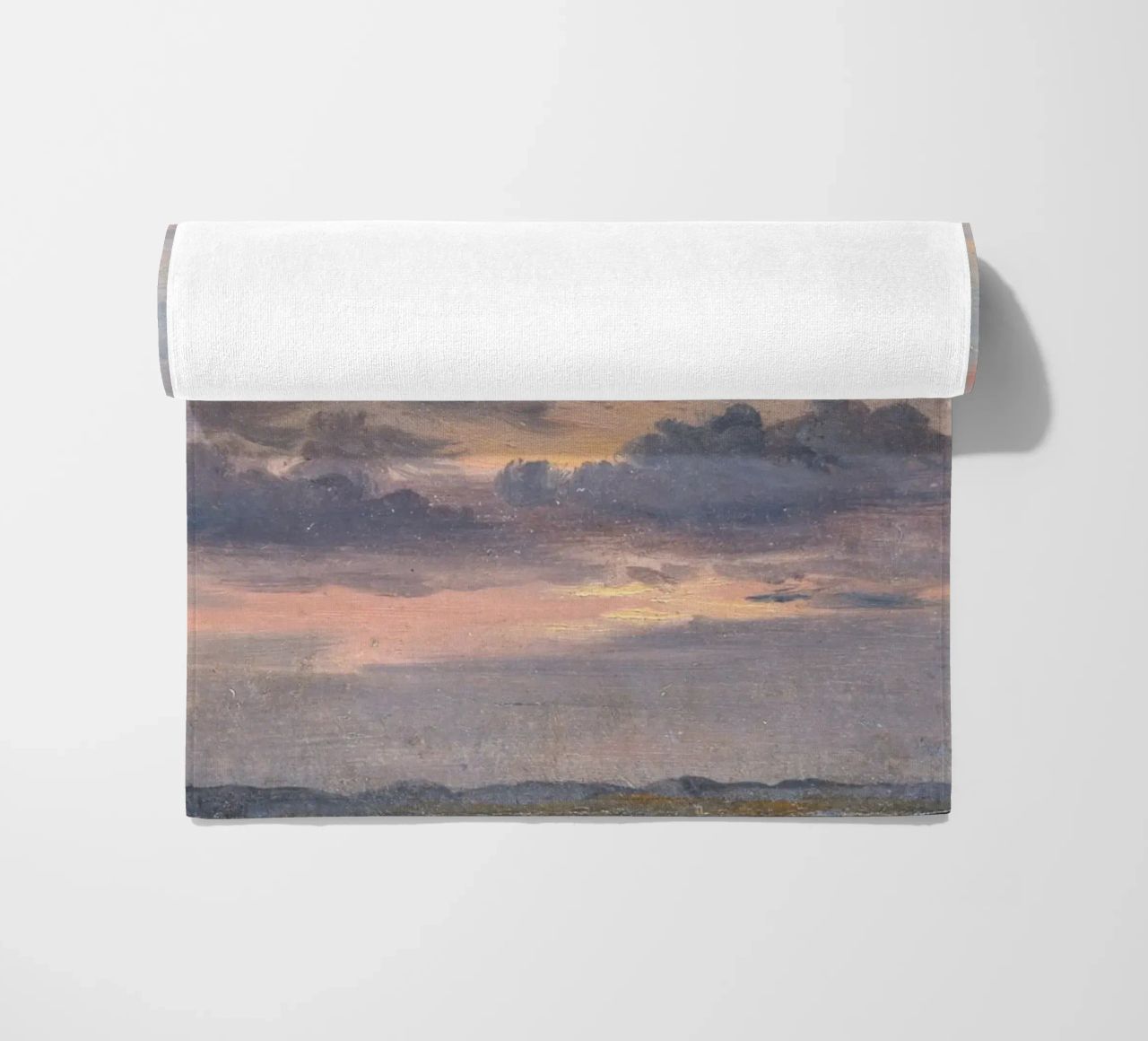 john constable - Un estudio sobre las nubes toalla de playa de Timeless Artworks