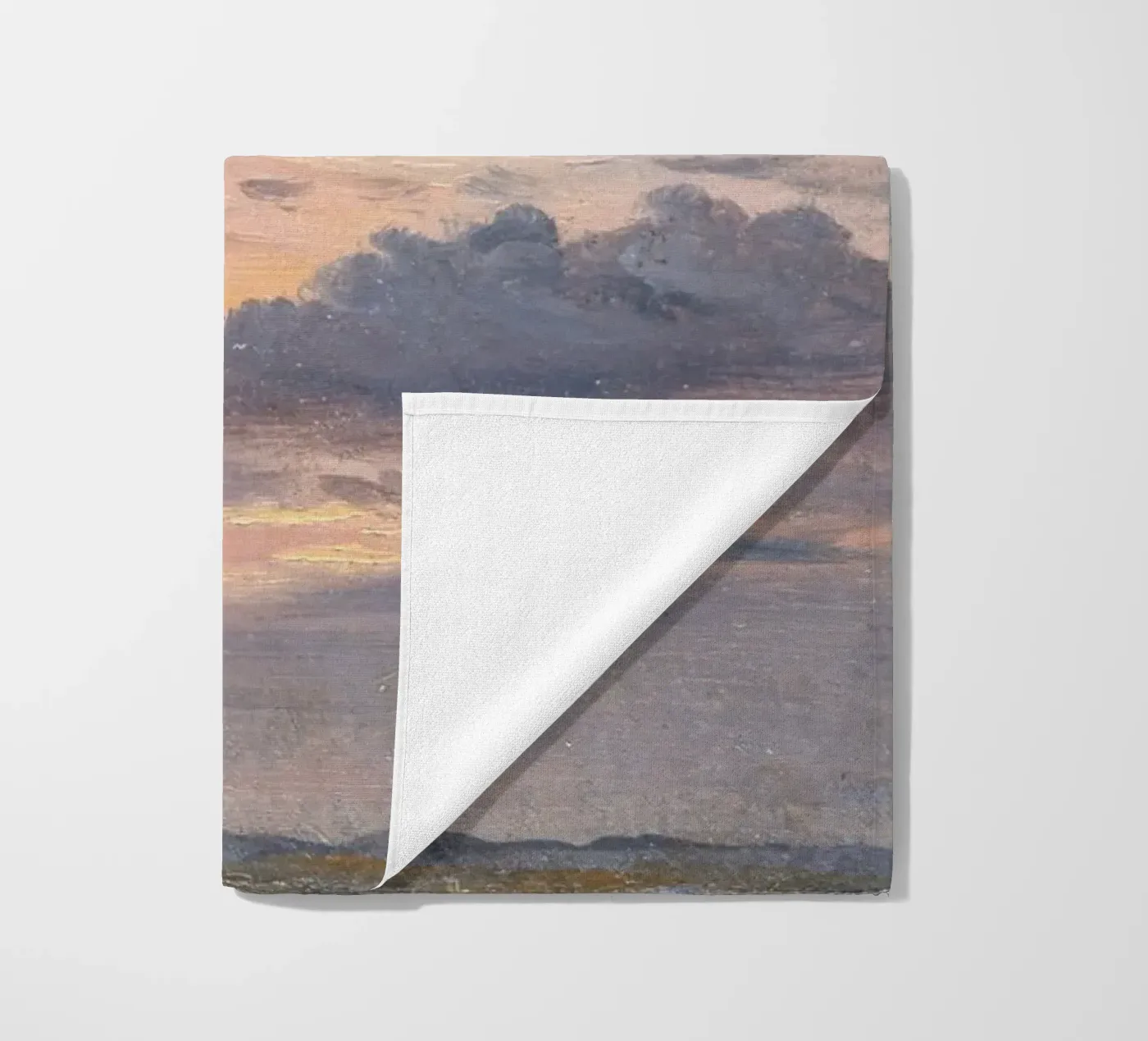 john constable - A Cloud Study Strandtuch von Timeless Artworks