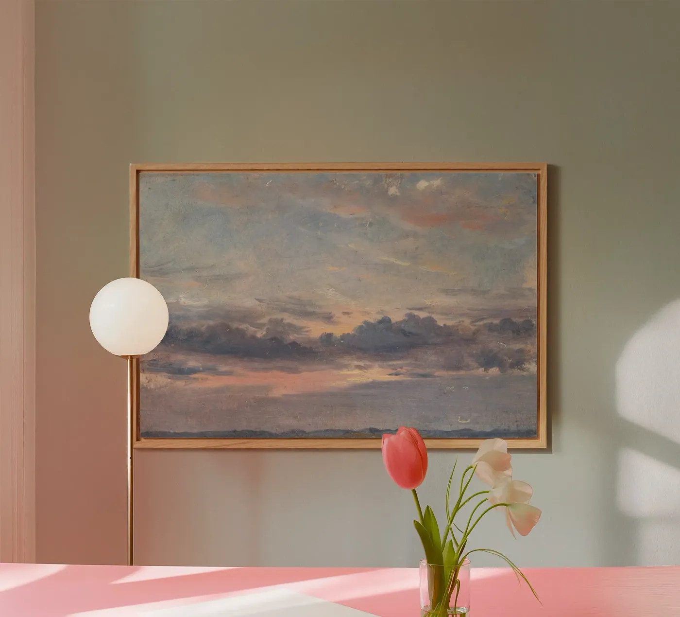 john constable - Uno studio sulle nuvole pannello forex da Timeless Artworks