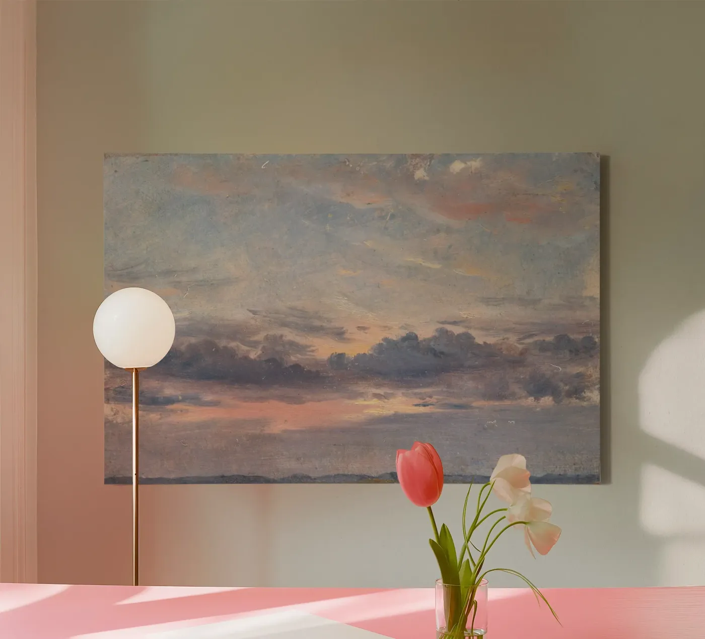 john constable - A Cloud Study canvas by Timeless Artworks