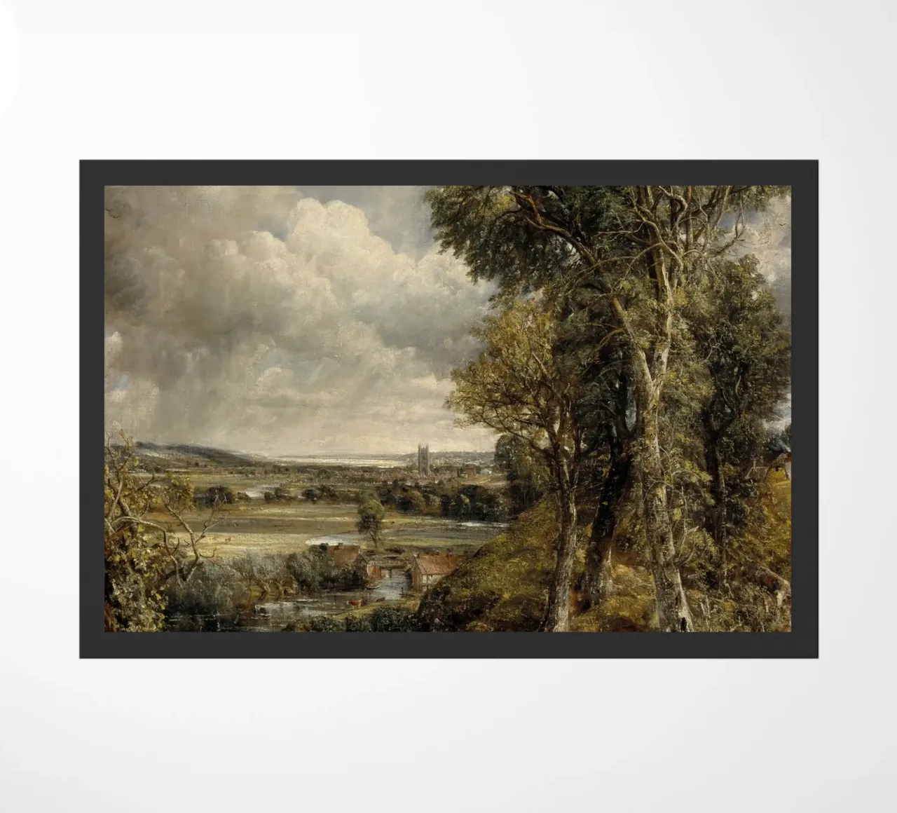 John Constable - La valle di Dedham zerbino da Timeless Artworks