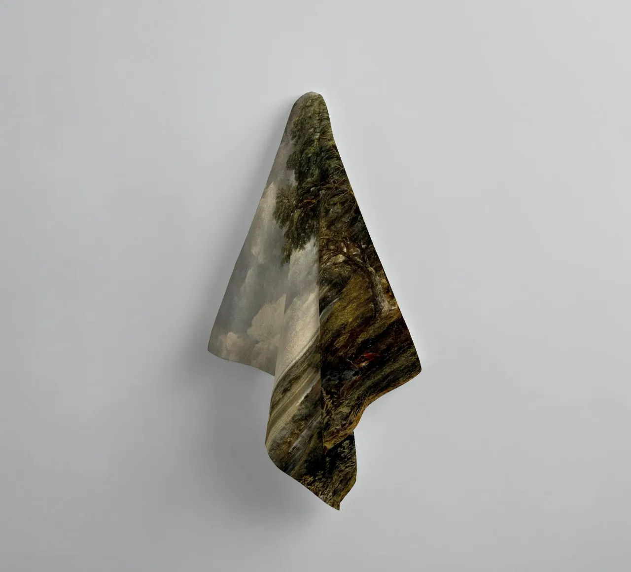 John Constable - The Vale of Dedham towel by Timeless Artworks