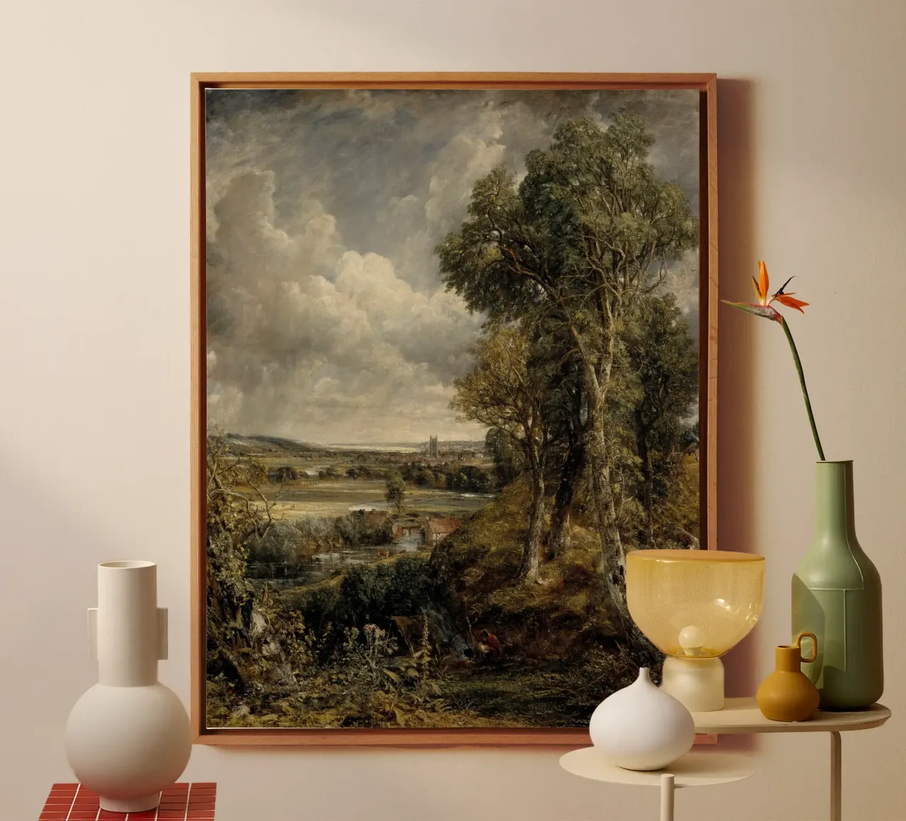 John Constable - The Vale of Dedham canvas by Timeless Artworks