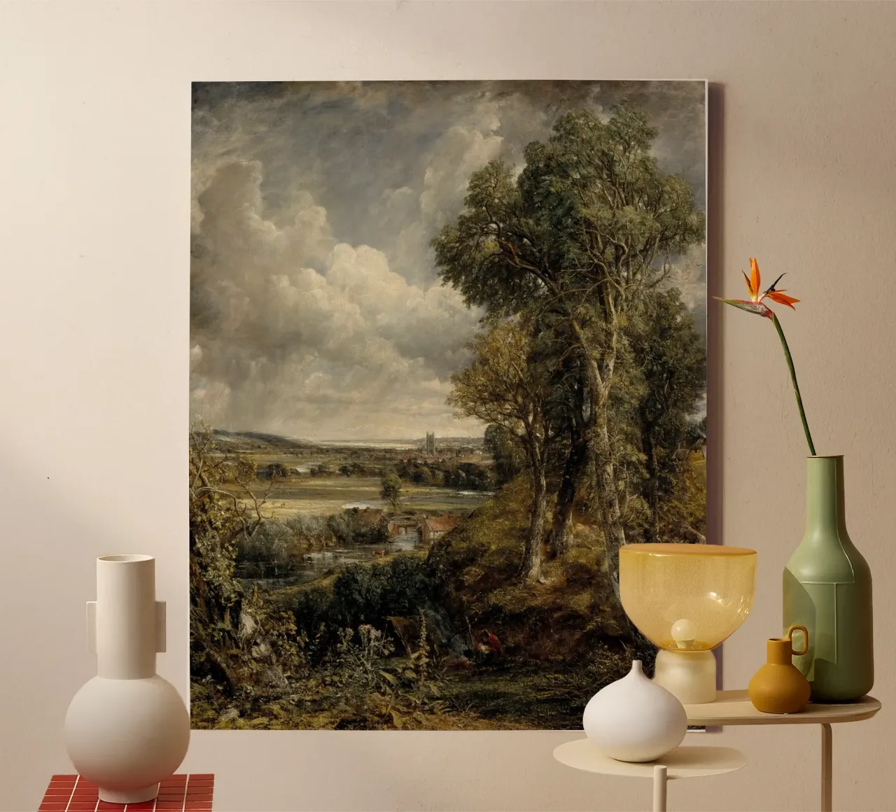 John Constable - The Vale of Dedham canvas by Timeless Artworks