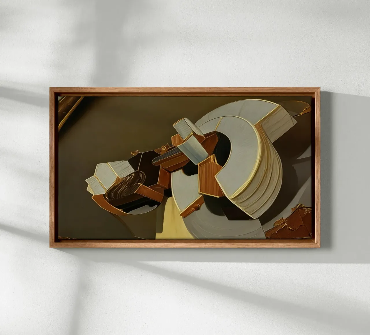 Museo di Colonia tela con Cornice a cassetta da Impressionismus by LK
