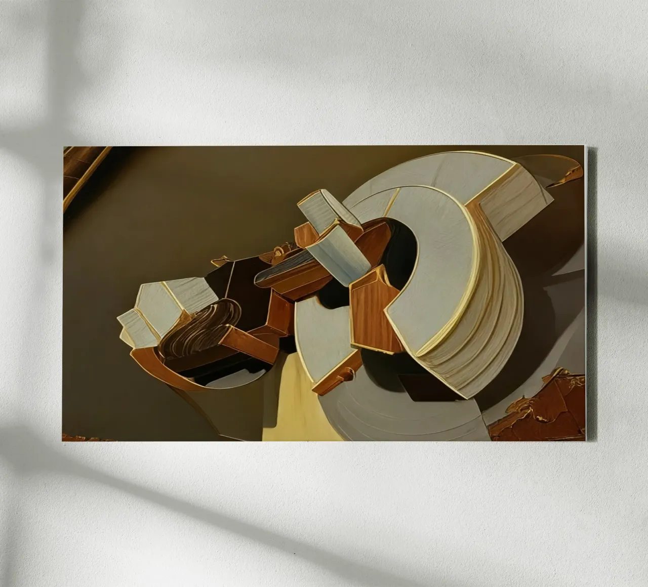 Museo di Colonia tela con Cornice a cassetta da Impressionismus by LK
