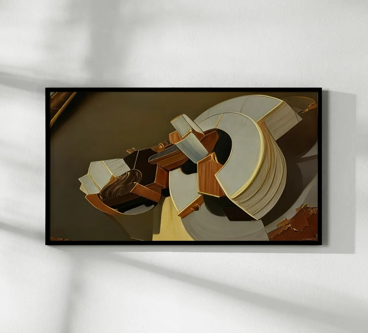 Museo di Colonia poster con telaio in legno da Impressionismus by LK