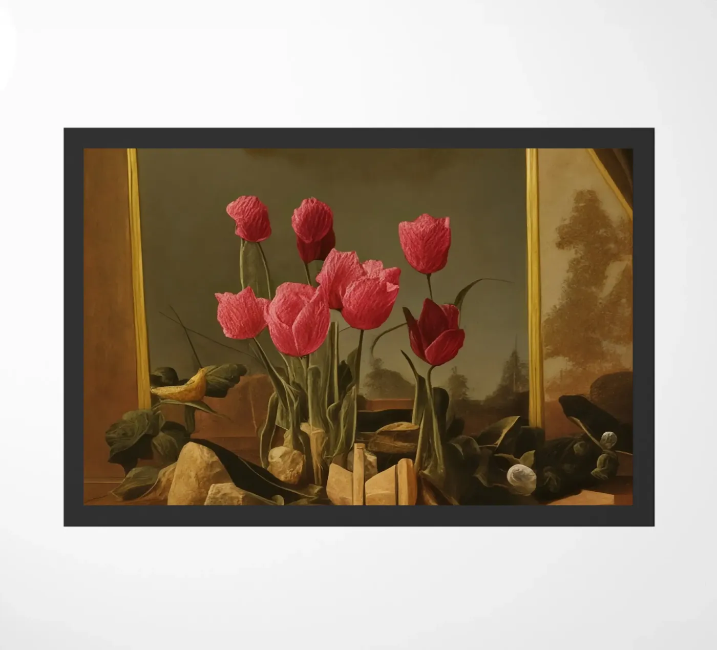 Blumen_1 deurmat van Impressionismus by LK