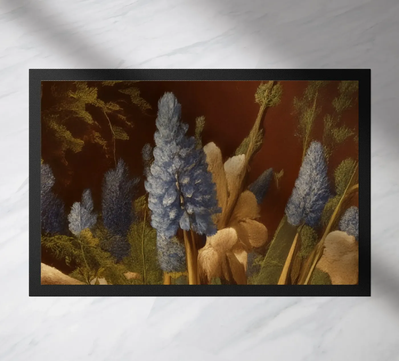 Blumen_2 deurmat van Impressionismus by LK