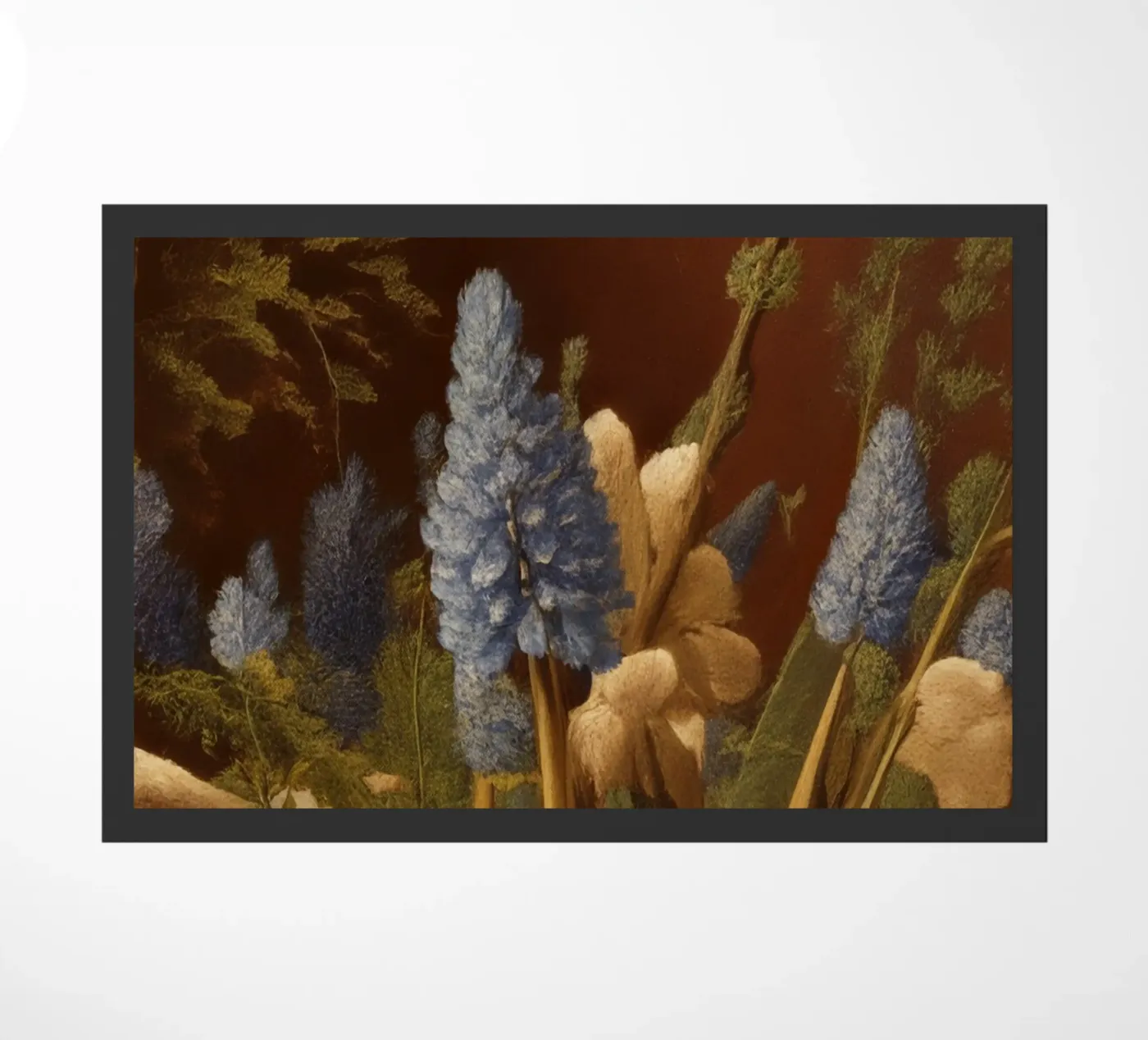 Blumen_2 deurmat van Impressionismus by LK