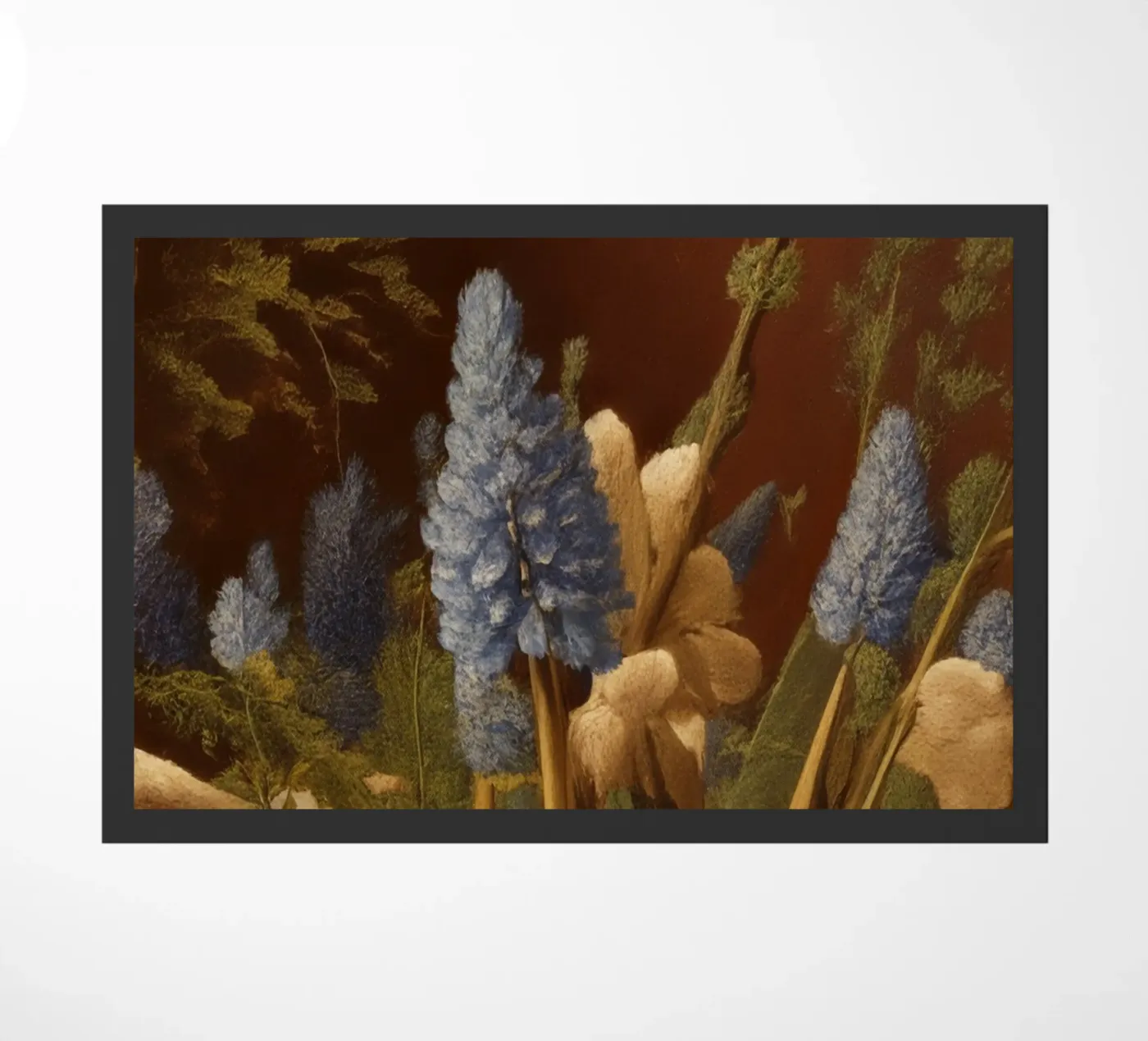 Blumen_2 doormat by Impressionismus by LK